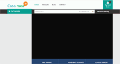 Desktop Screenshot of casa-mea.org
